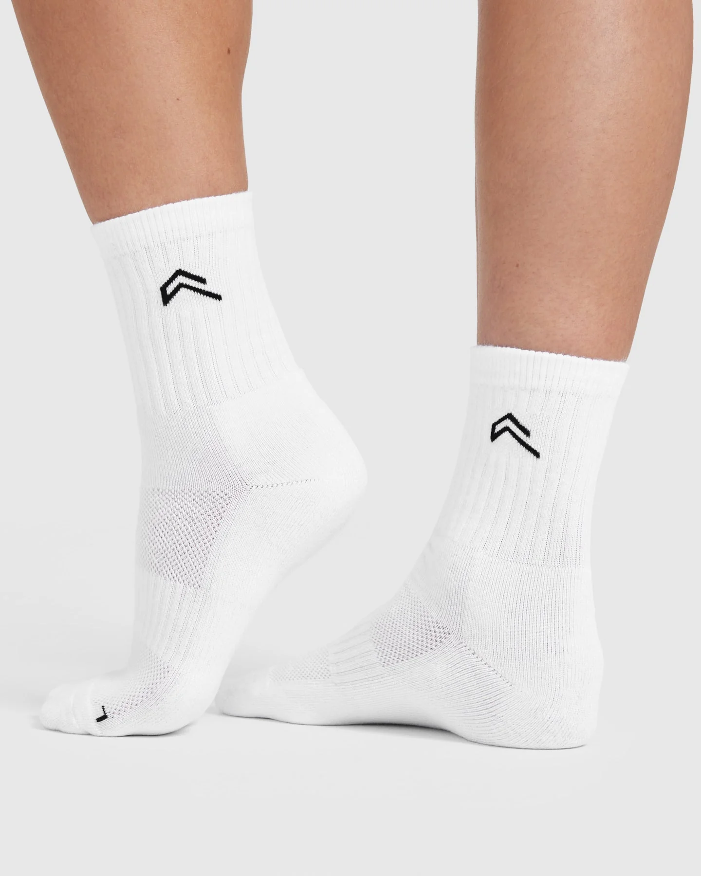 Crew Socks 3 Pack | Grey/White/Black - Image 3