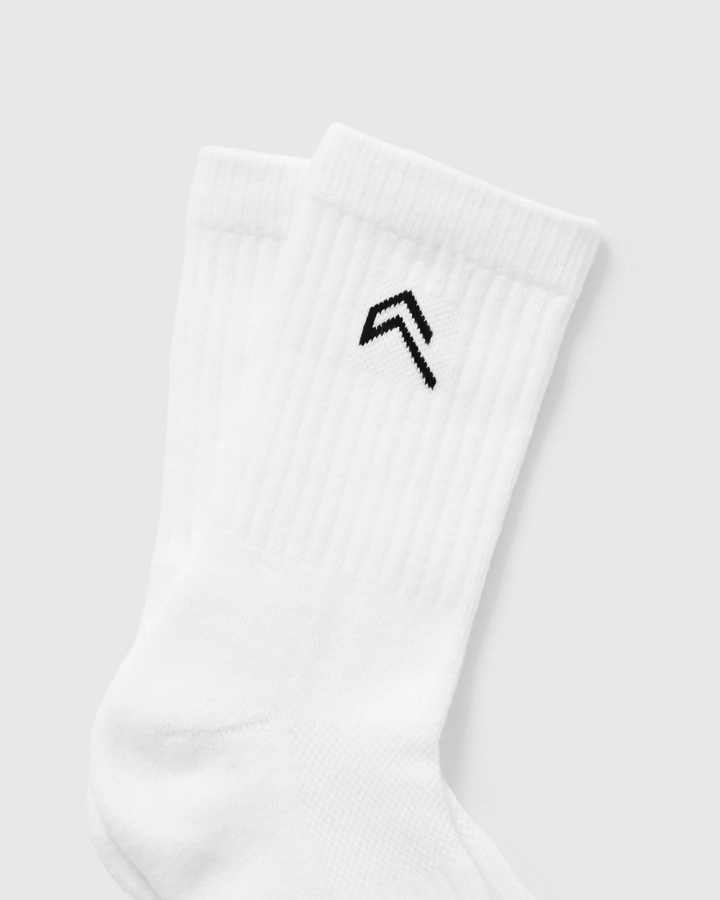 Crew Socks 3 Pack | Grey/White/Black - Image 4