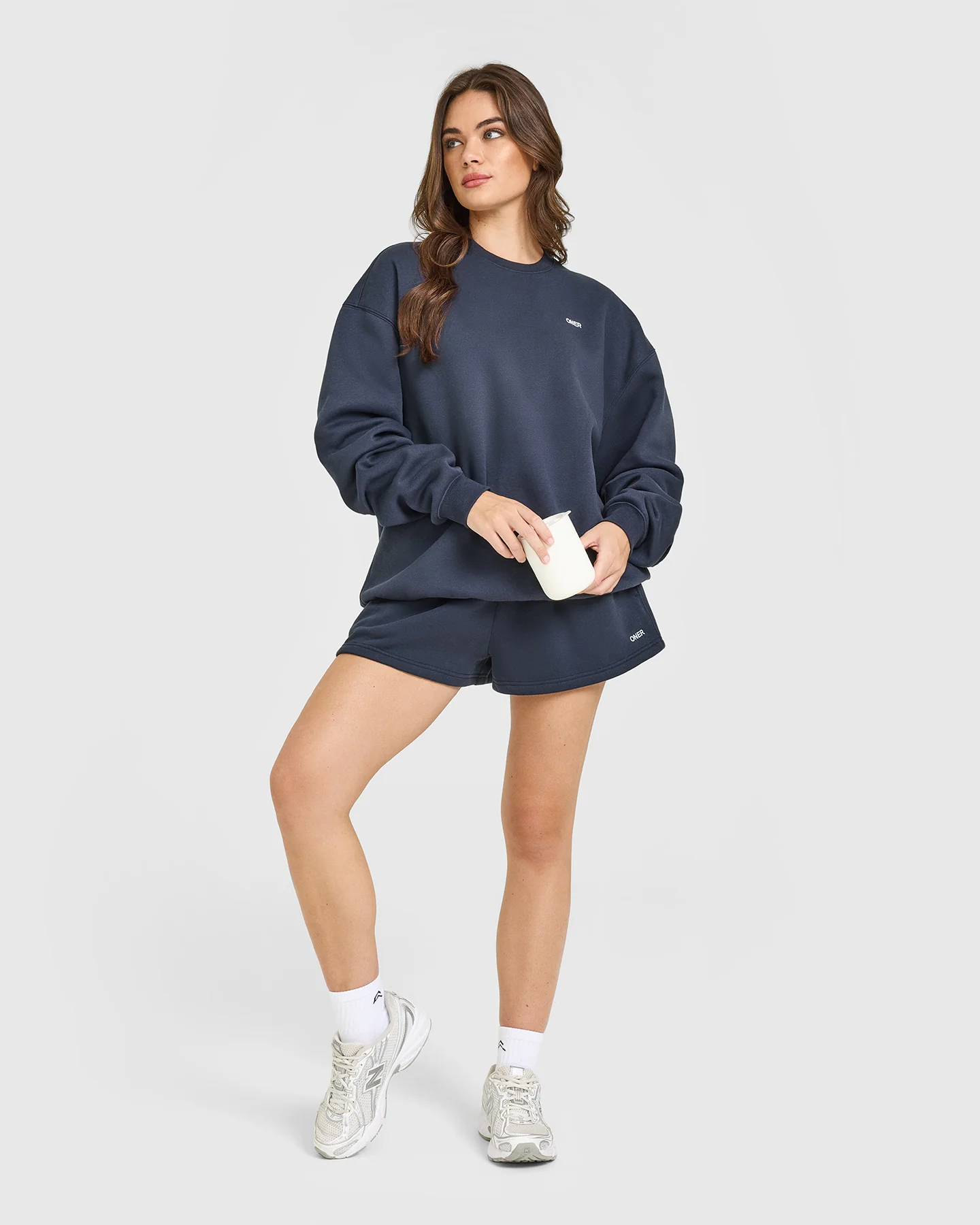 Foundations Crew Neck Sweatshirt | True Blue - Image 3