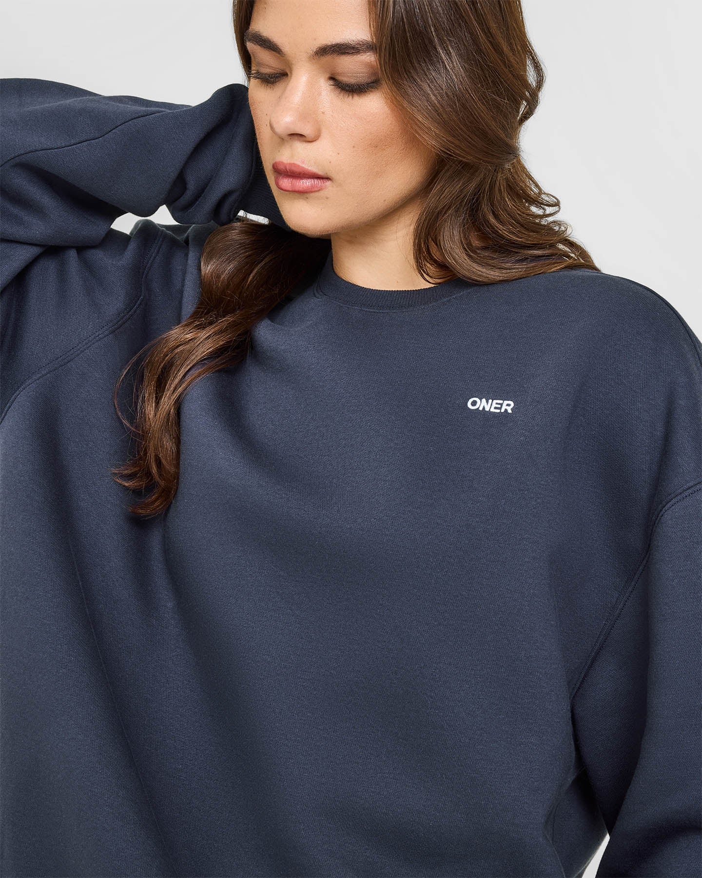 Foundations Crew Neck Sweatshirt | True Blue - Image 5