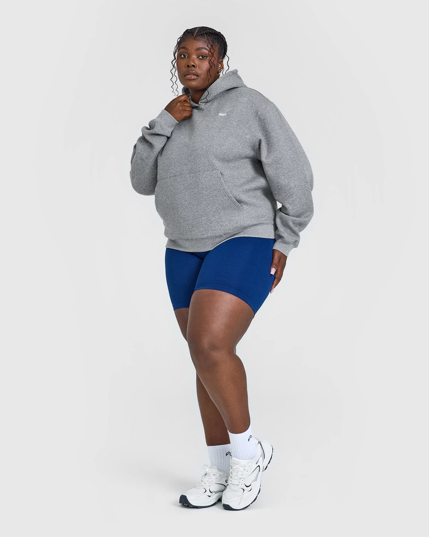 Foundations Hoodie | Charcoal Marl - Image 3