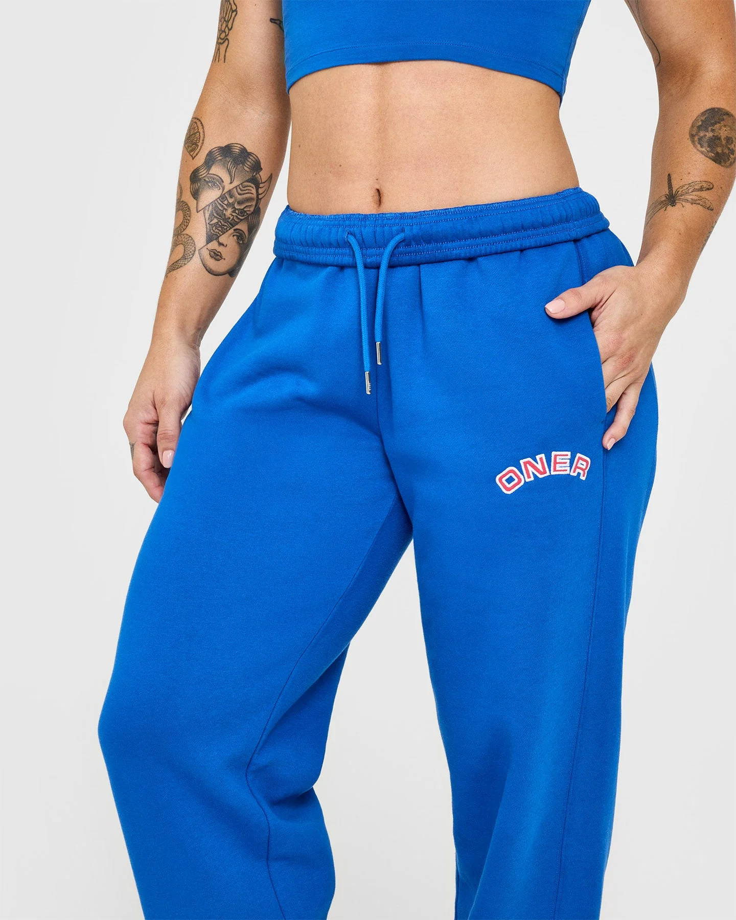 Foundations Joggers With Graphic | Oasis Blue - Image 6