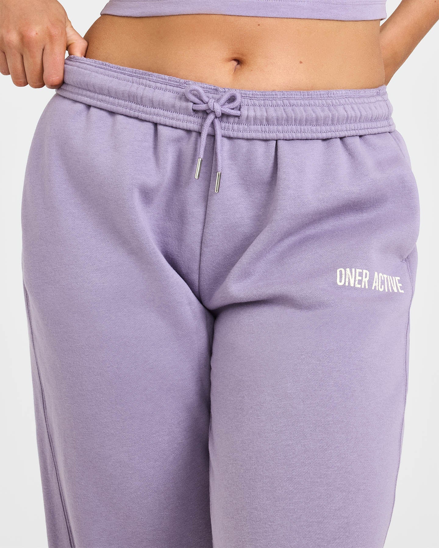 Foundations Joggers With Printed Graphic | Soft Purple - Image 5