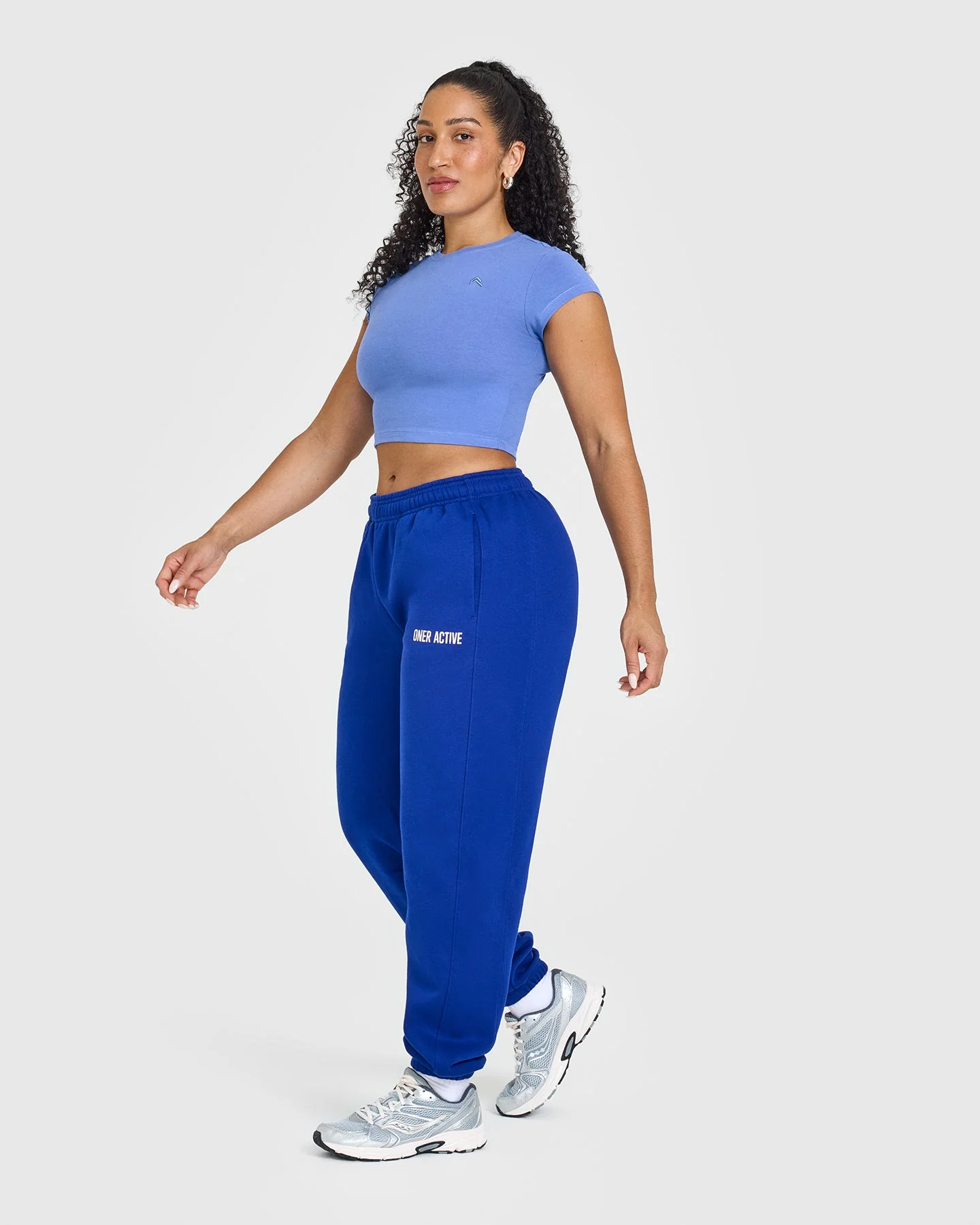 Foundations Joggers With Printed Graphic | Strong Blue - Image 3