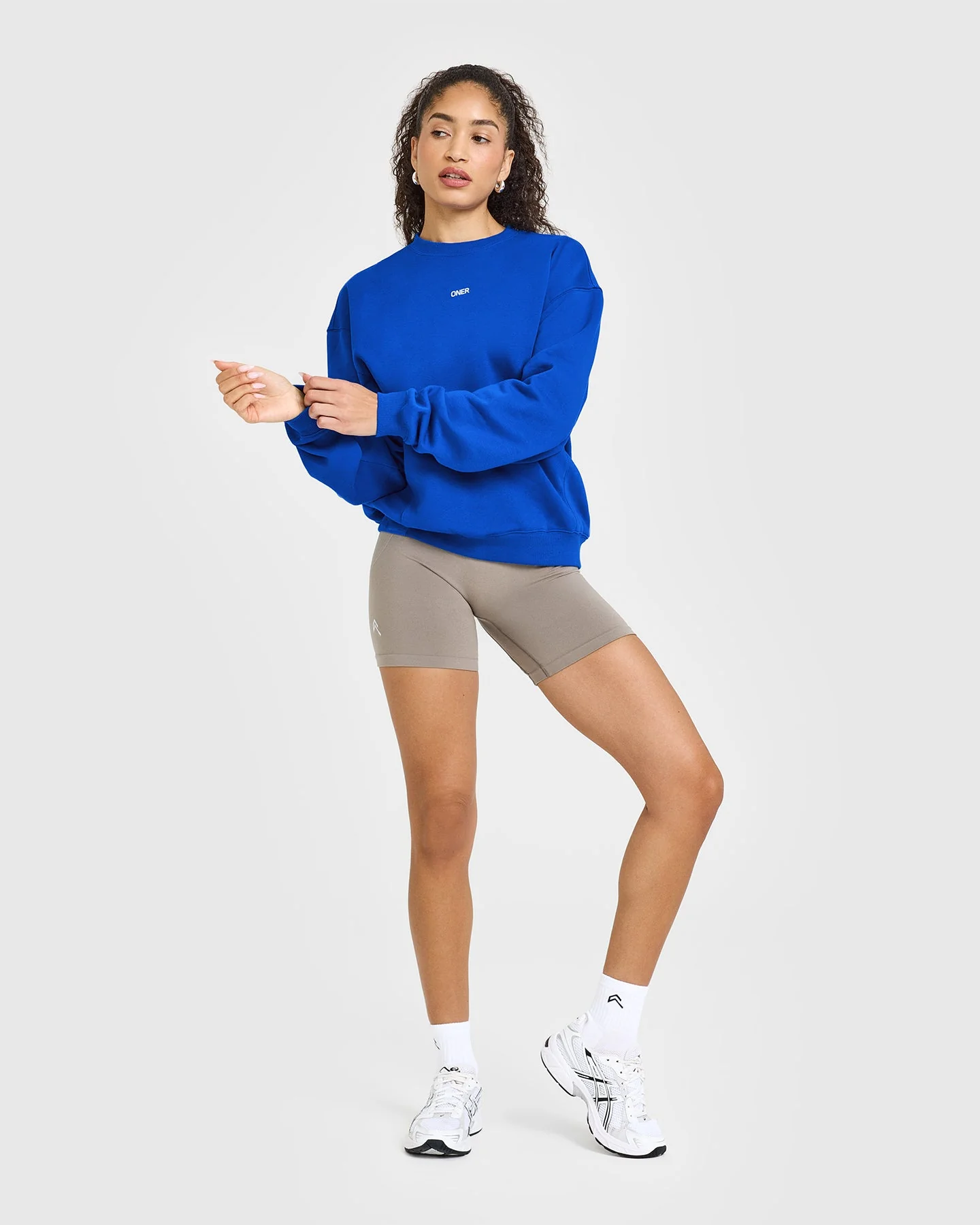 Foundations Raising the Bar Crew Neck Sweatshirt | Cobalt Blue - Image 3