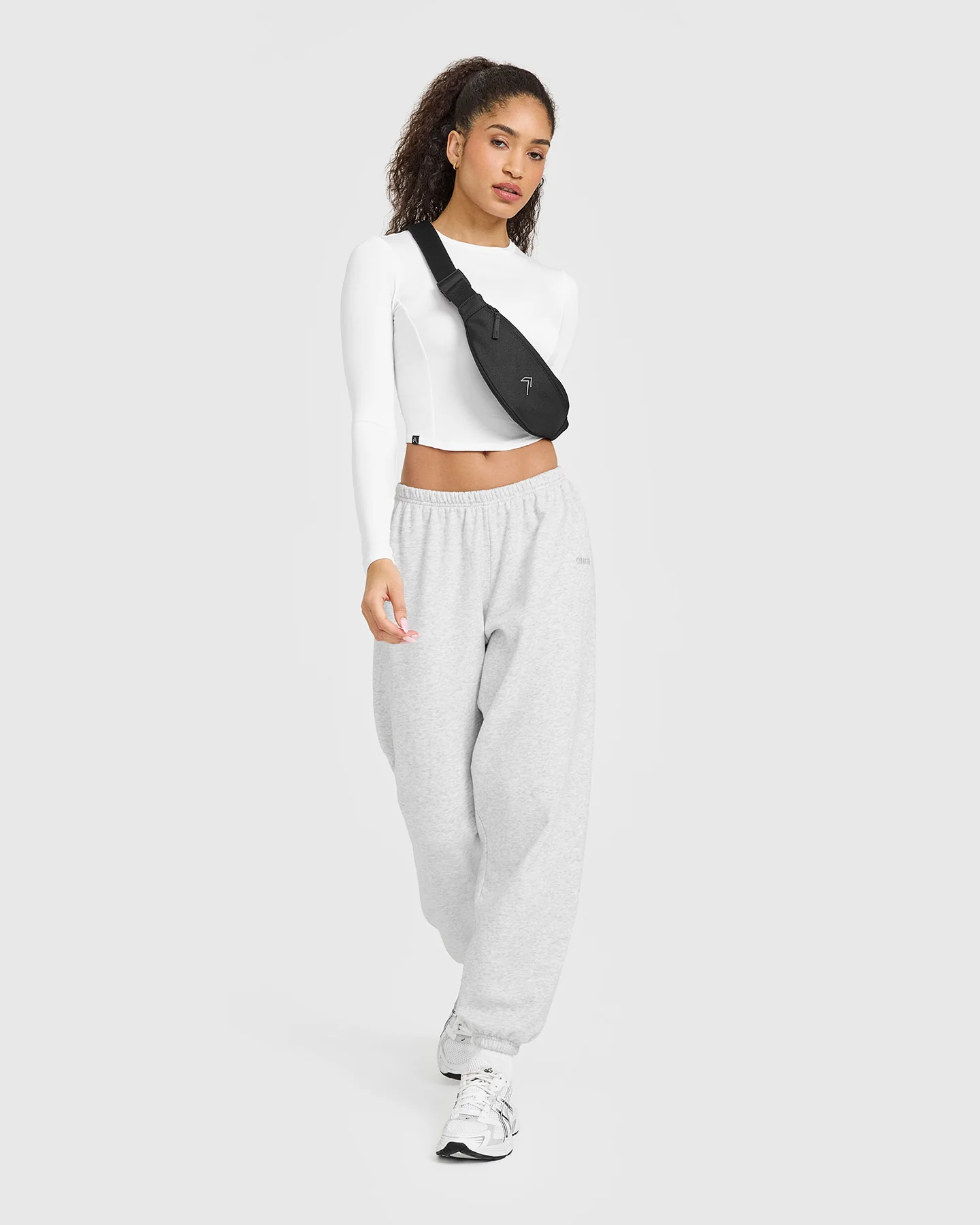 Mellow™ Soft Mid Long Sleeve Top | White - Image 3