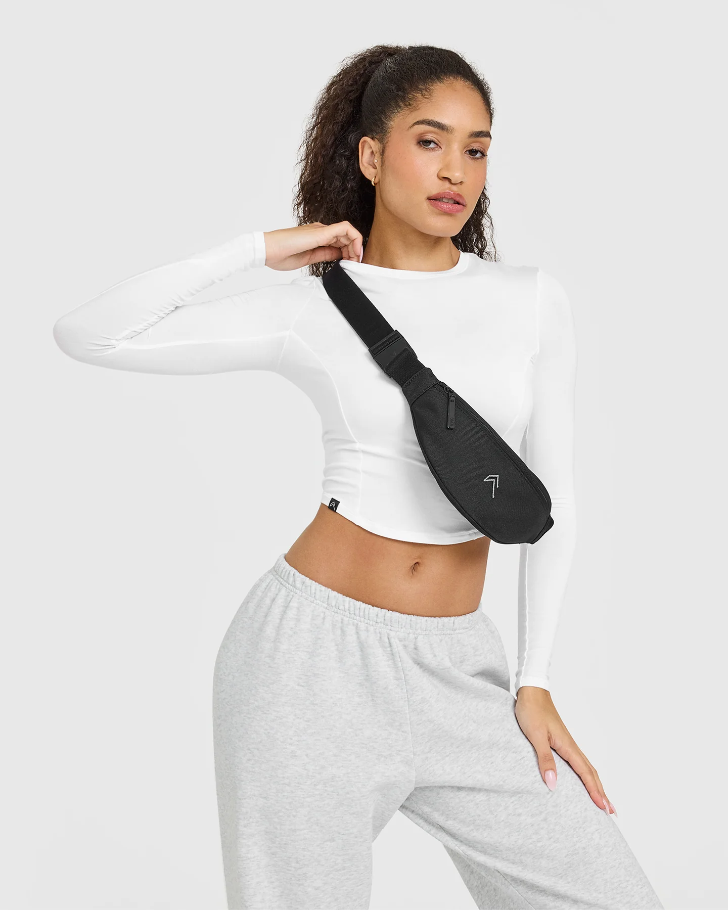 Mellow™ Soft Mid Long Sleeve Top | White - Image 6
