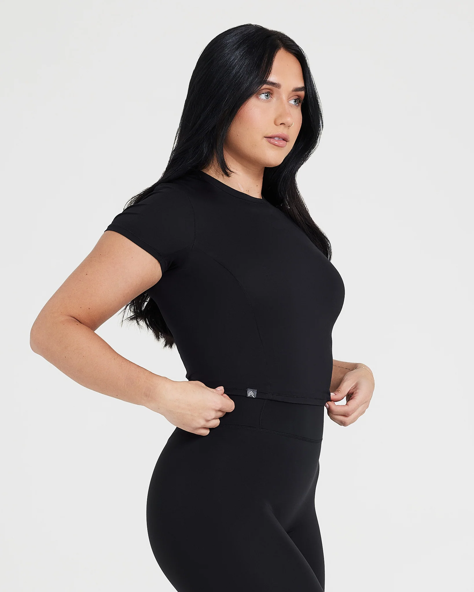 Mellow™ Soft Mid Short Sleeve T-Shirt | Black - Image 3