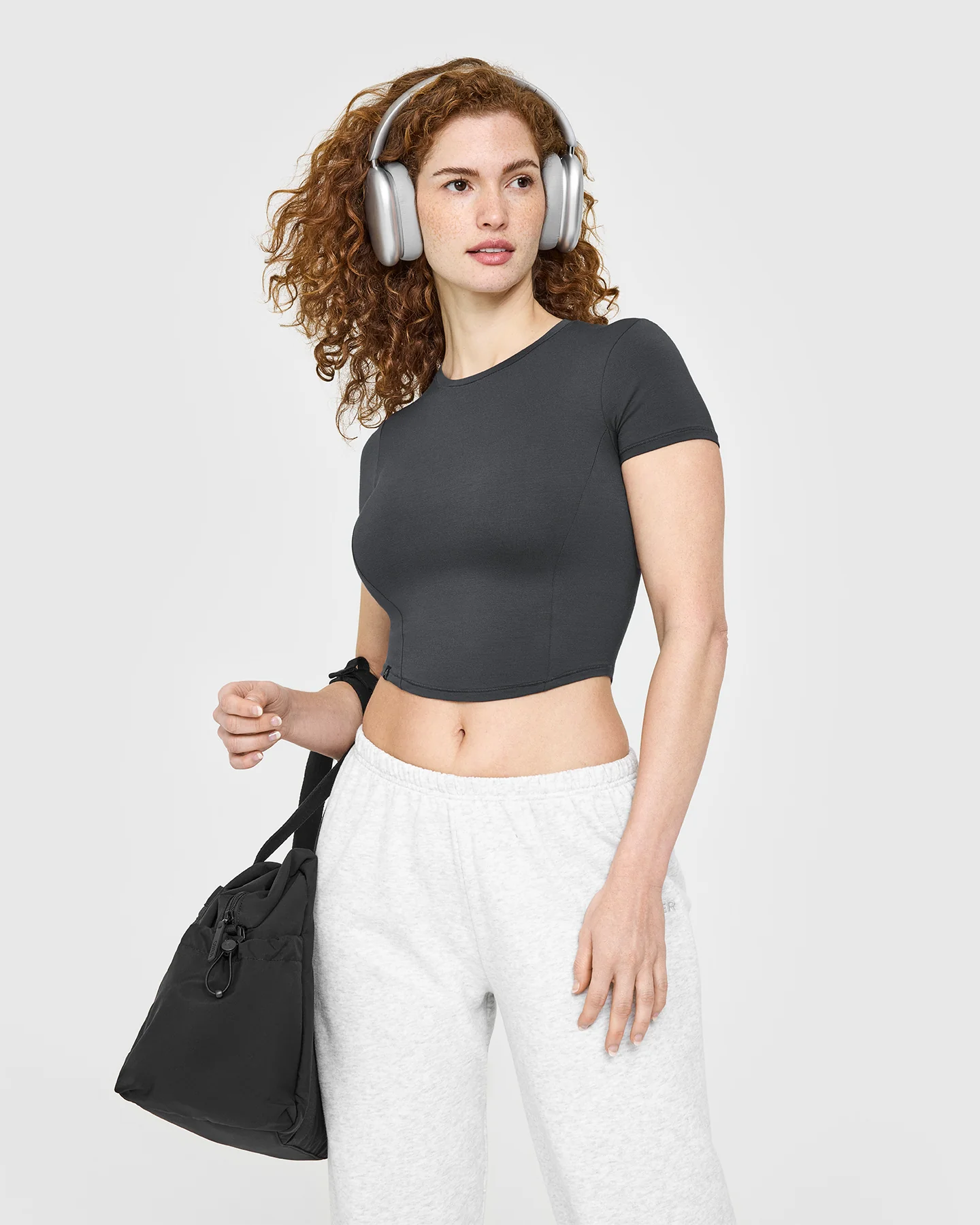 Mellow™ Soft Mid Short Sleeve T-Shirt | Coal - Image 6