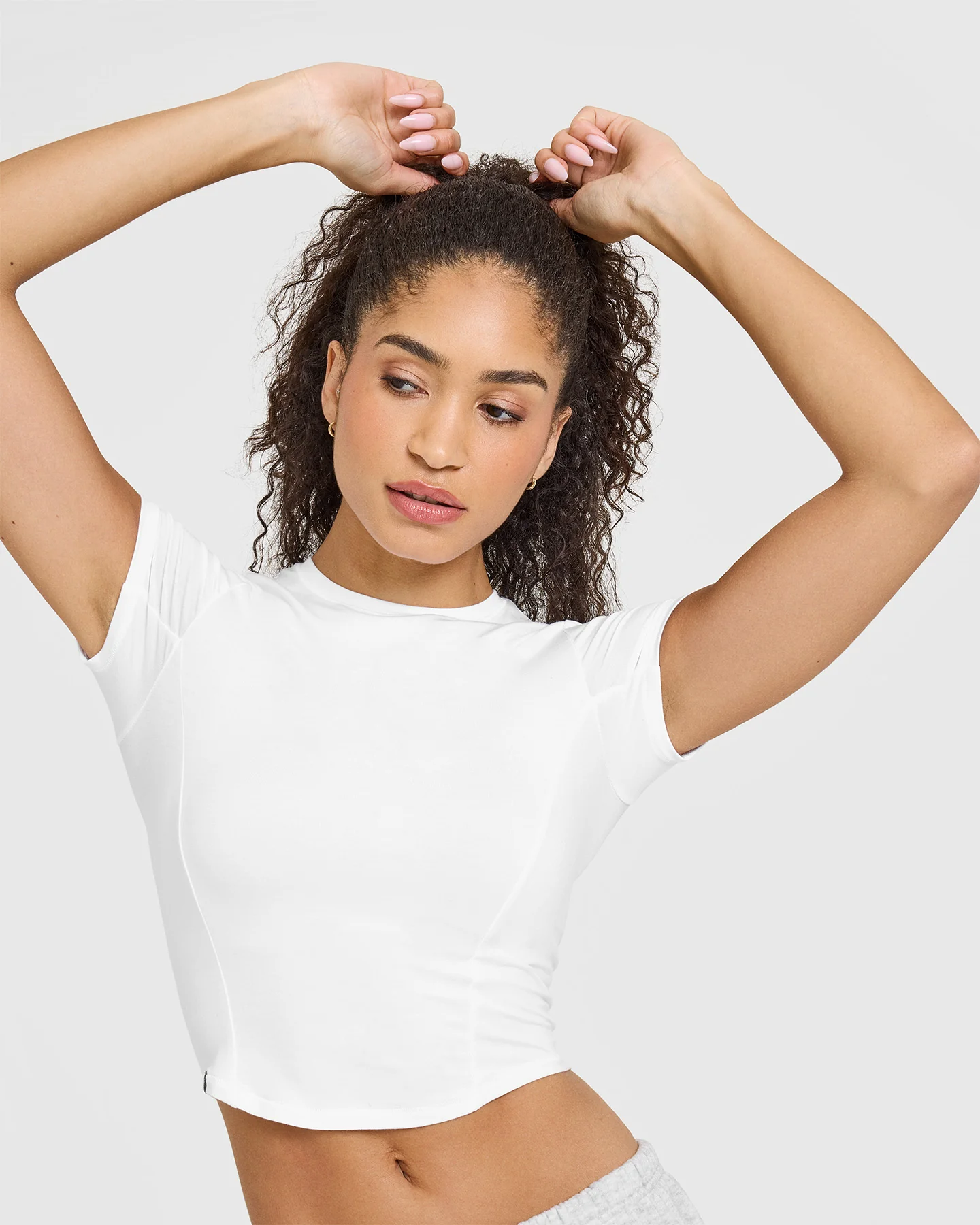 Mellow™ Soft Mid Short Sleeve T-Shirt | White - Image 5