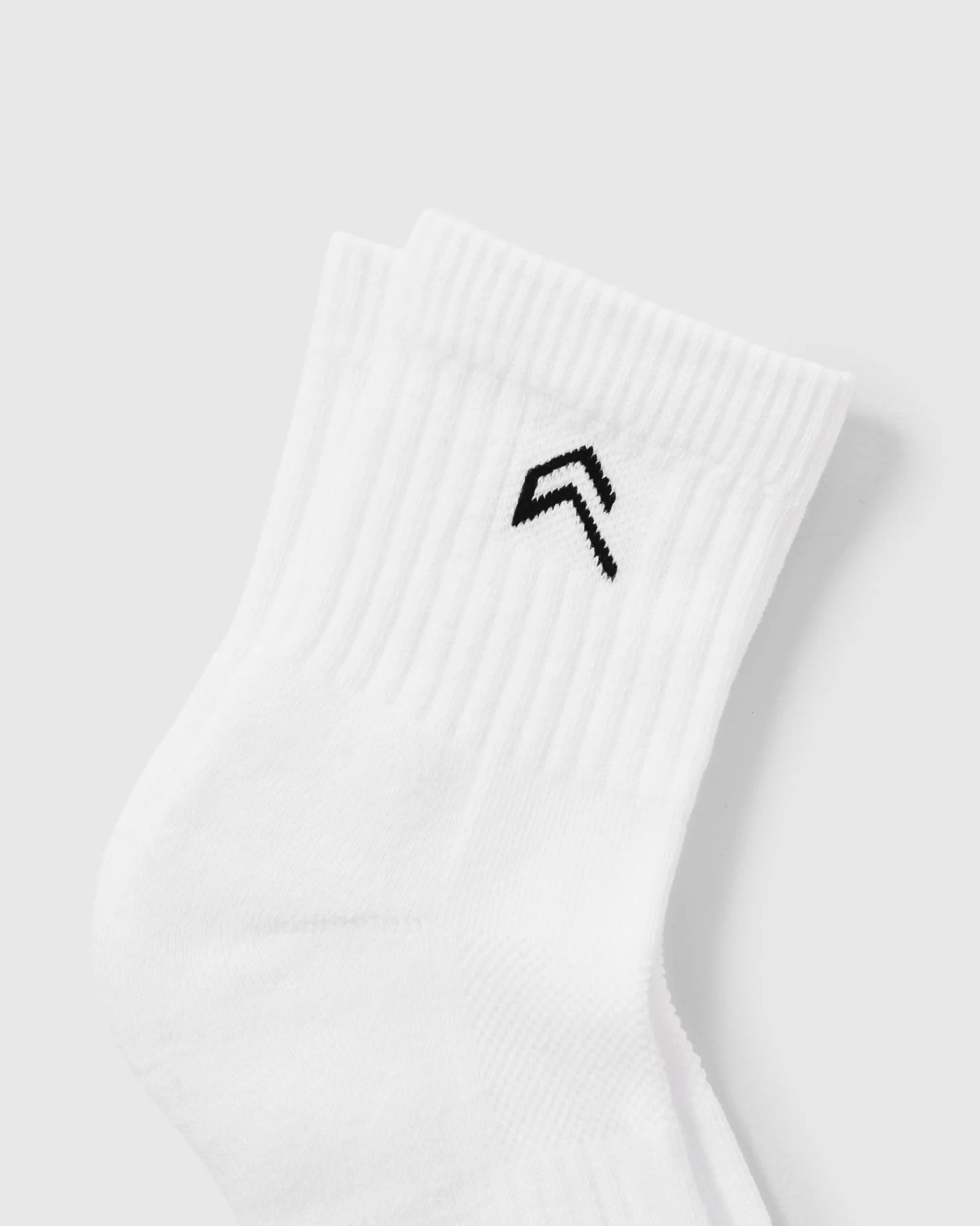 Mid Crew Socks 3 Pack | White - Image 4