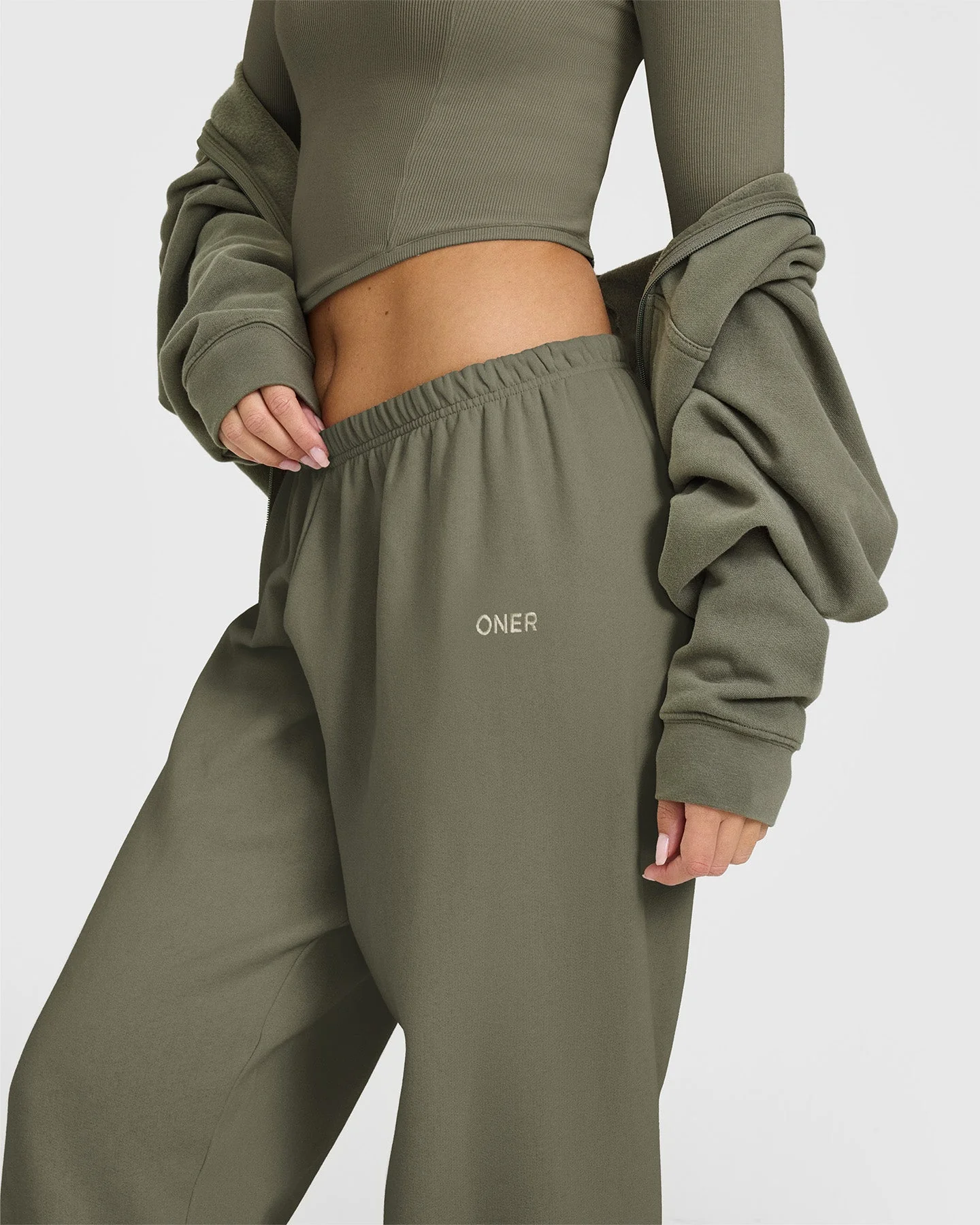 Mid Weight Joggers | Alpine Green - Image 6