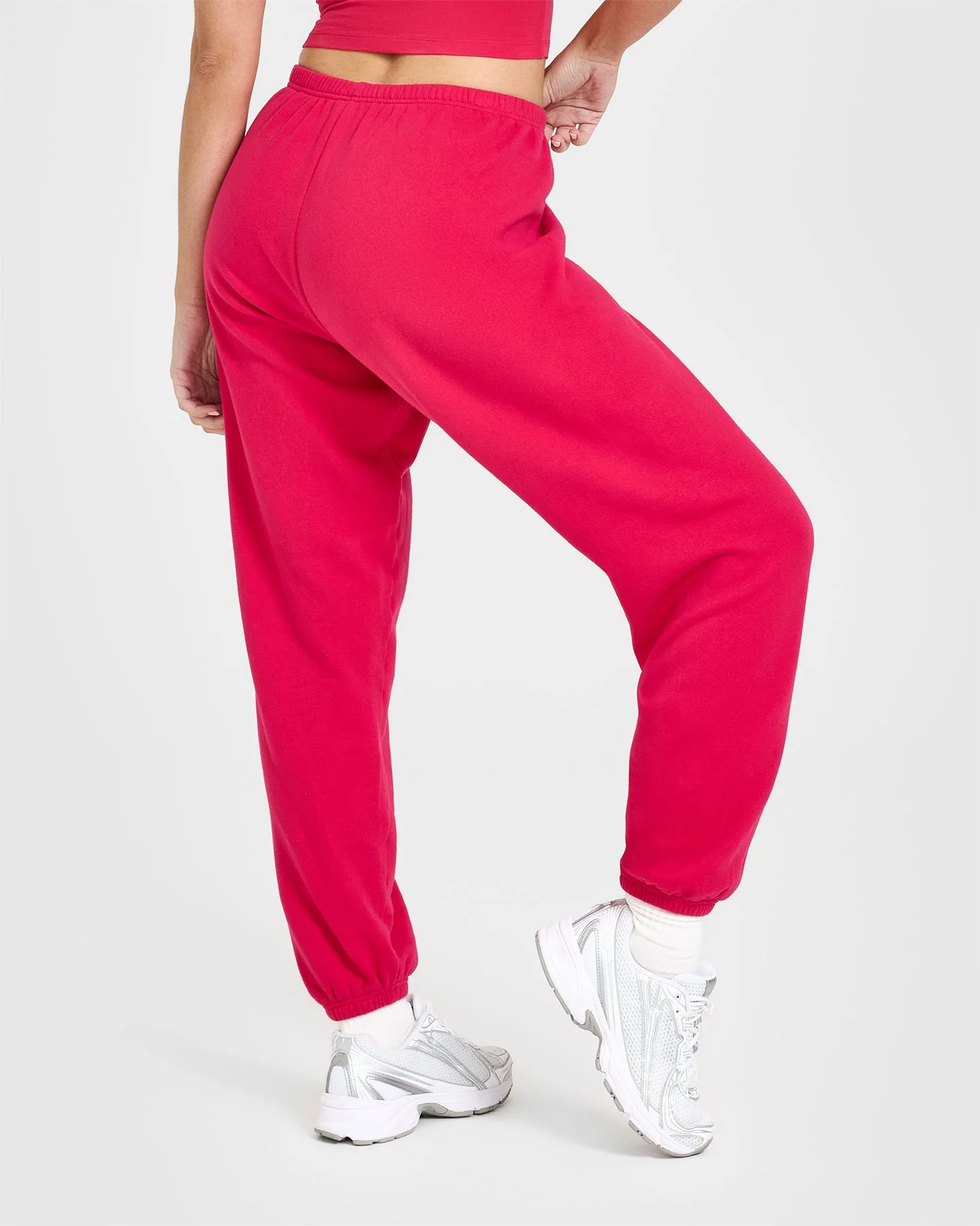 Mid Weight Joggers | Berry Bloom - Image 4