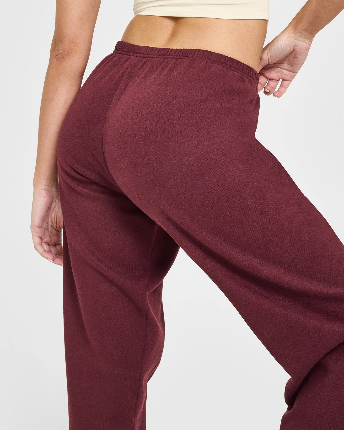 Mid Weight Joggers | Rosewood - Image 6